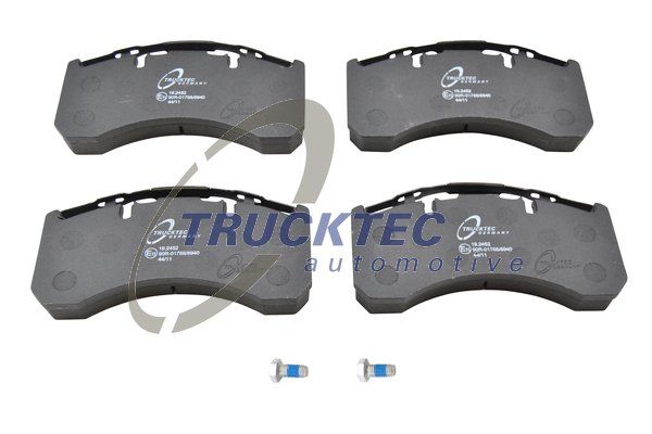 TRUCKTEC AUTOMOTIVE Комплект тормозных колодок, дисковый тормоз 03.35.041